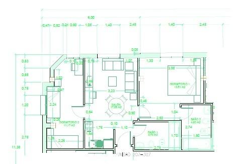 Apartment à Los Alcazares, Murcia, Espagne 2 chambres, 59 m2 No. 192919
