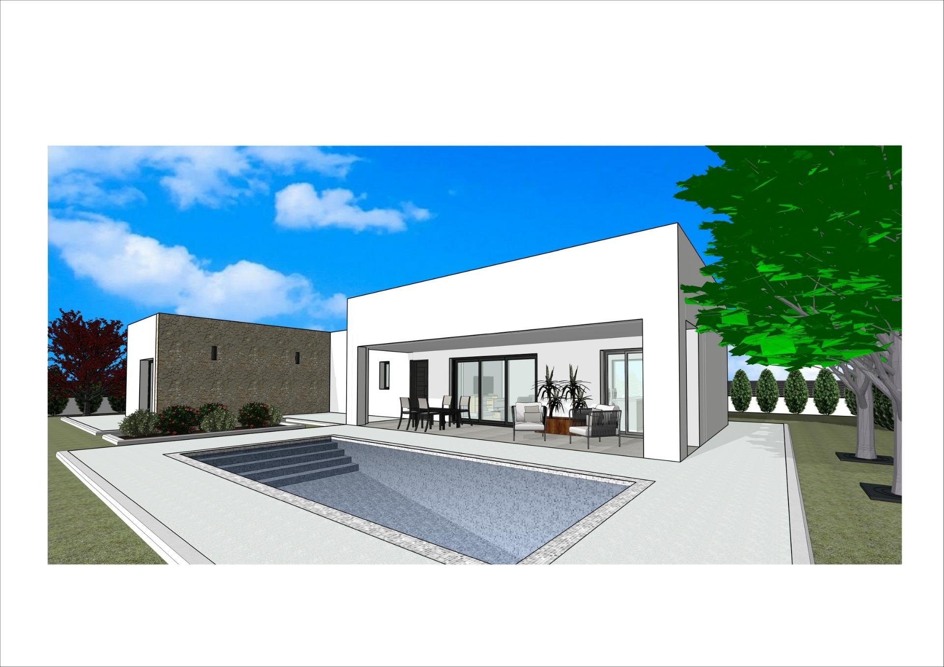 Villa a La Romana, Alicante, Spagna 3 camere da letto, 146 mq. N° 135055