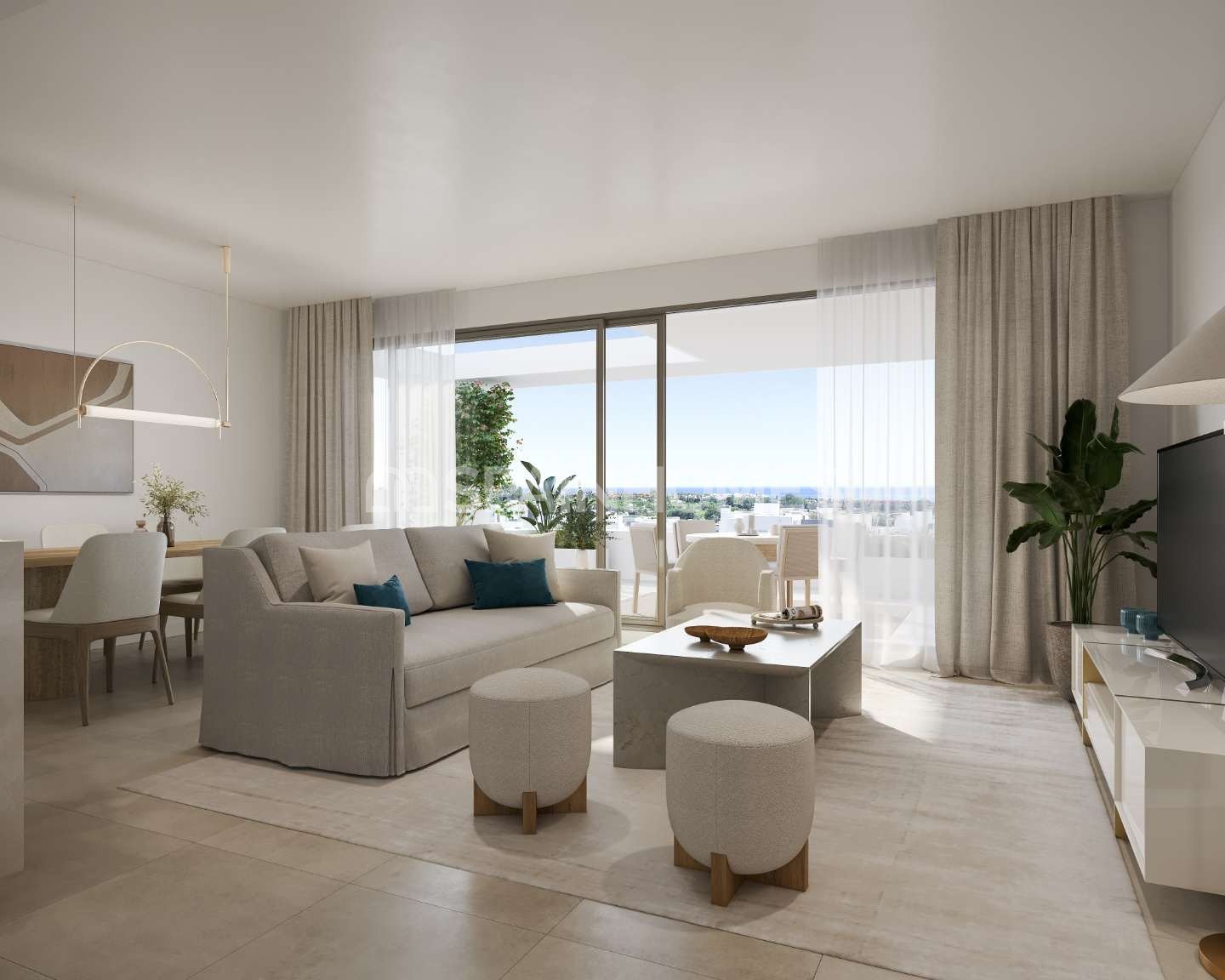Apartment in Estepona, Malaga, Spain 3 bedrooms, 98 sq.m. No. 140182