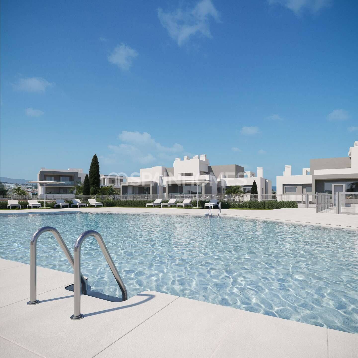 Apartment in Estepona, Malaga, Spain 3 bedrooms, 98 sq.m. No. 140182
