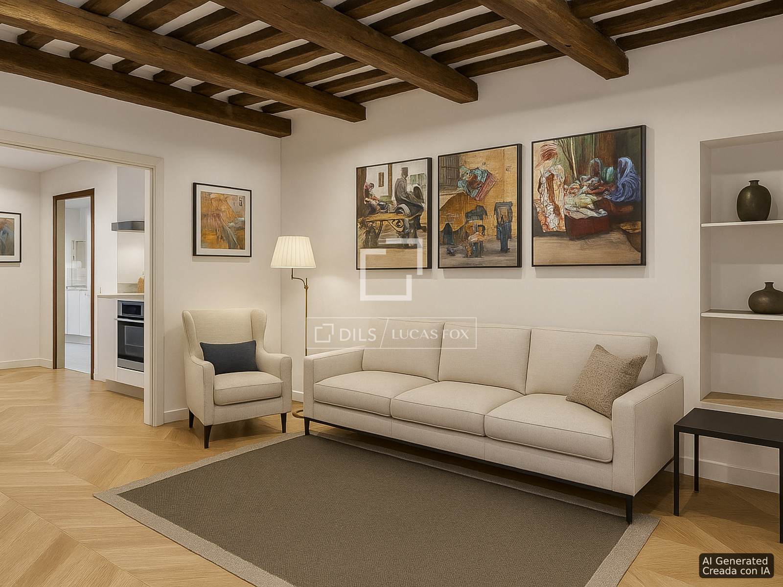 Wohnung in Barcelona, Spanien 3 Schlafzimmer, 174 m2 Nr. 150389