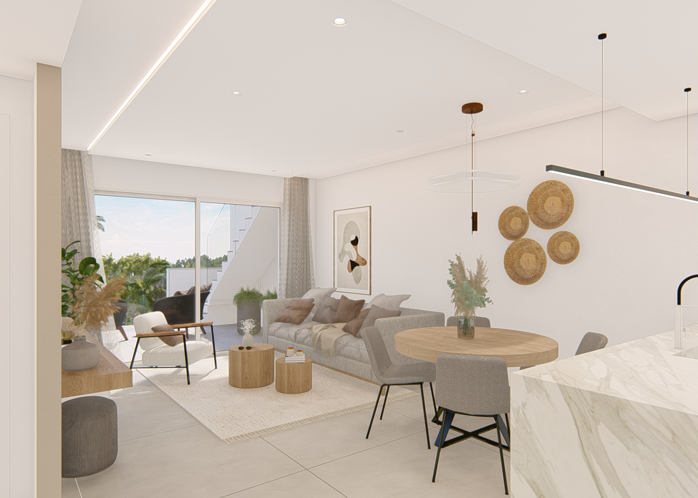 Apartment in Guardamar del Segura, Alicante, Spain 2 bedrooms, 85 sq.m. No. 80966