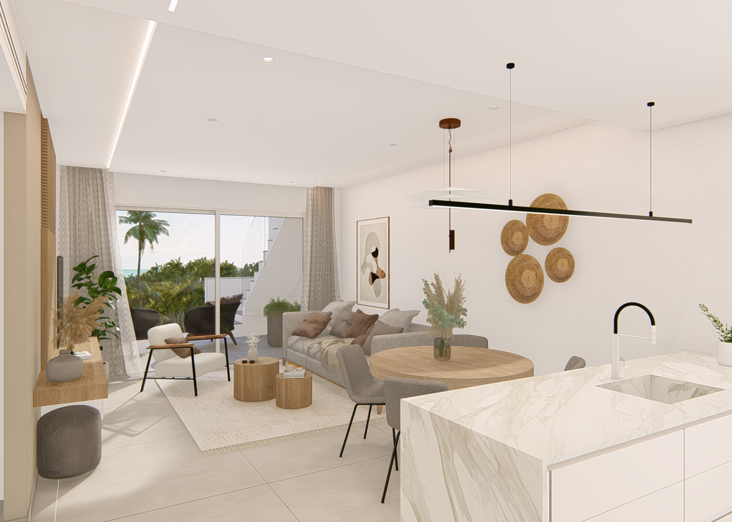 Apartment in Guardamar del Segura, Alicante, Spain 2 bedrooms, 85 sq.m. No. 80966