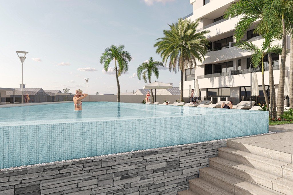 Apartment in San Pedro del Pinatar, Murcia, Spain 2 bedrooms, 76 sq.m. No. 145101