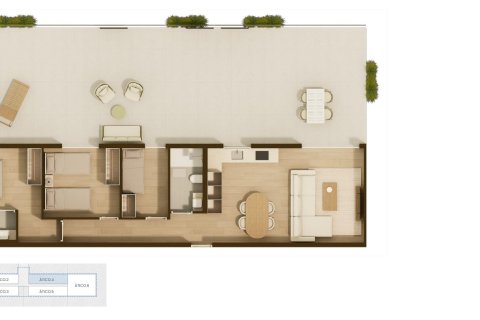 Dzīvoklis pārdošanā Moncofa, Castellon, Spānijā 3 istabas, 81 m2 Nr. 180273 - attēls 16