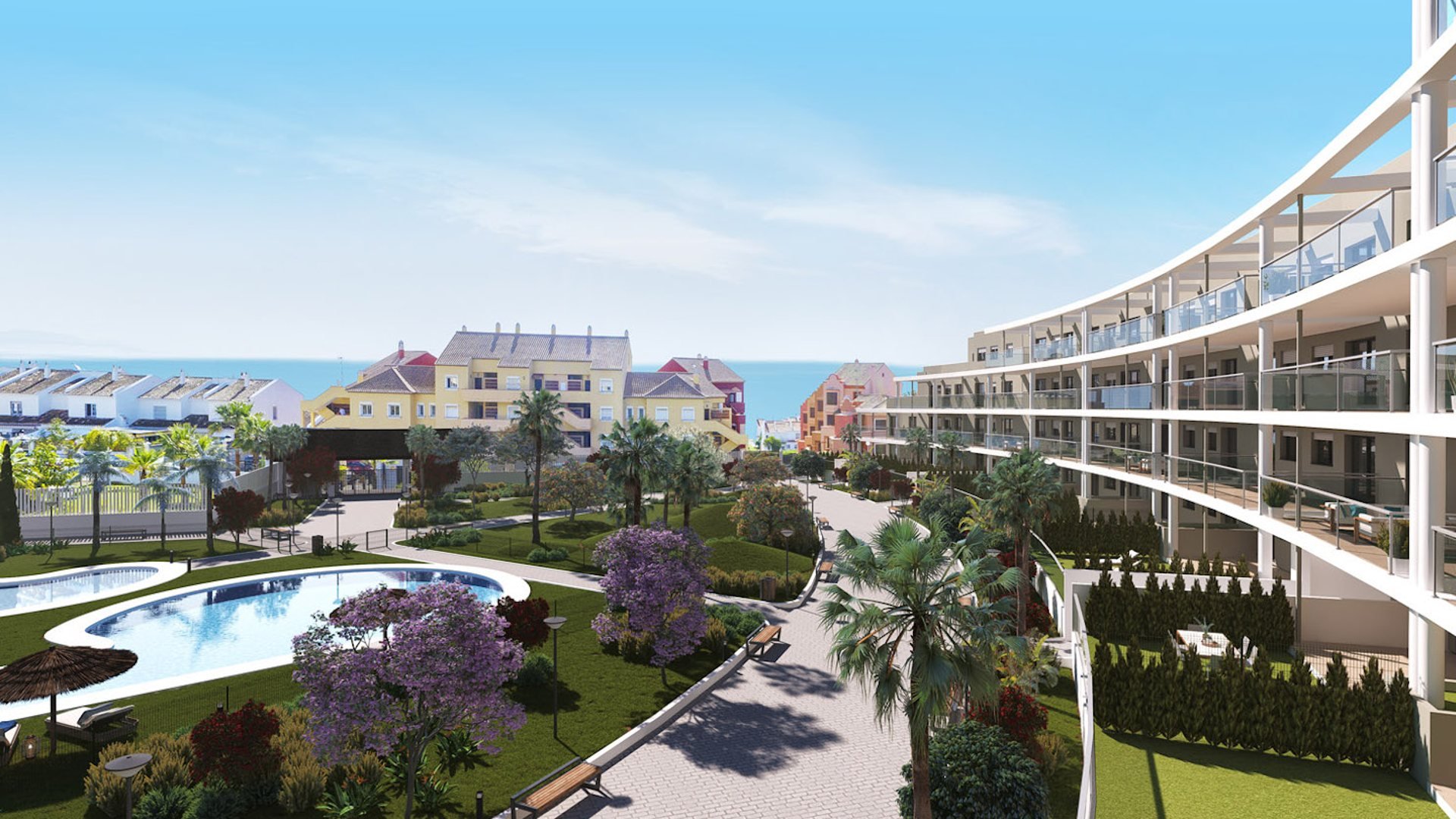 Apartament w Amphora Beach, Manilva, Malaga, Hiszpania 2 sypialnie, 107 mkw. nr 65762