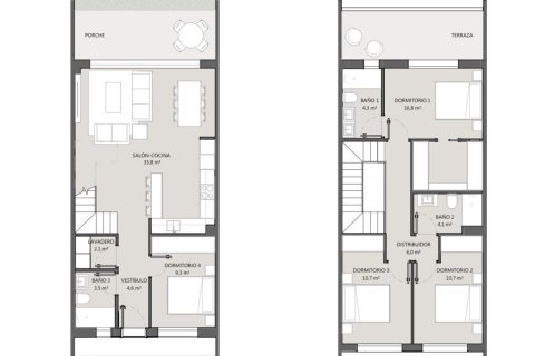 Talo myytävänä Sagunto, Valencia, Espanja, 2 makuuhuonetta, 193.3 m2 No. 165338 - kuva 7