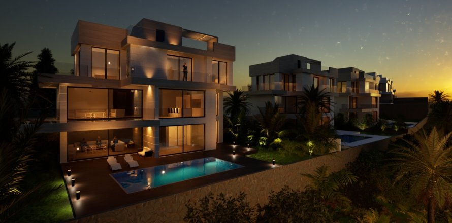 Villa i Estepona, Malaga, Spanien 6 sovrum, 235 kvm. Nr. 162895