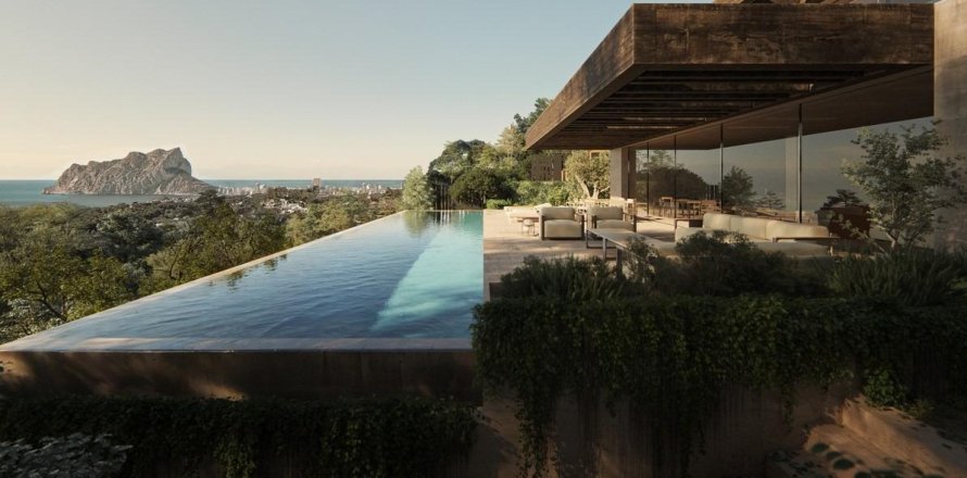 Villa i Benissa, Alicante, Spanien 4 sovrum, 654 kvm. Nr. 141620