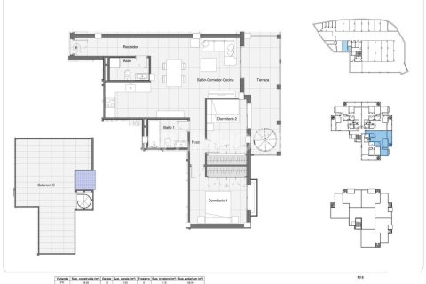 Apartamento en venta en Bigastro, Alicante, España 2 dormitorios, 80 m2 No. 183658 - foto 8