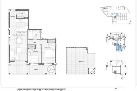 Apartamento en venta en Bigastro, Alicante, España 2 dormitorios, 80 m2 No. 183658 - foto 9