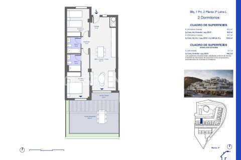 Apartamento en venta en Pulpí, Almería, España 1 dormitorio, 73 m2 No. 183654 - foto 13