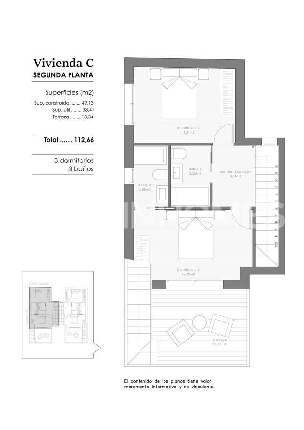 Dzīvoklis Benejuzar, Alicante, Spānijā 2 istabas, 56 m2 Nr. 183653