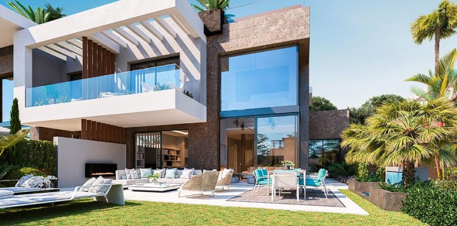 Villa Marbella, Malaga, Spagna 4 camere da letto, 217 mq. N° 132891