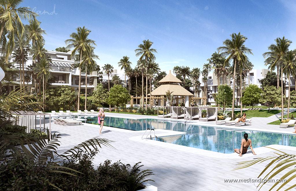 Huoneisto Estepona, Malaga, Espanja 3 makuuhuonetta, 184 m2 No. 151220