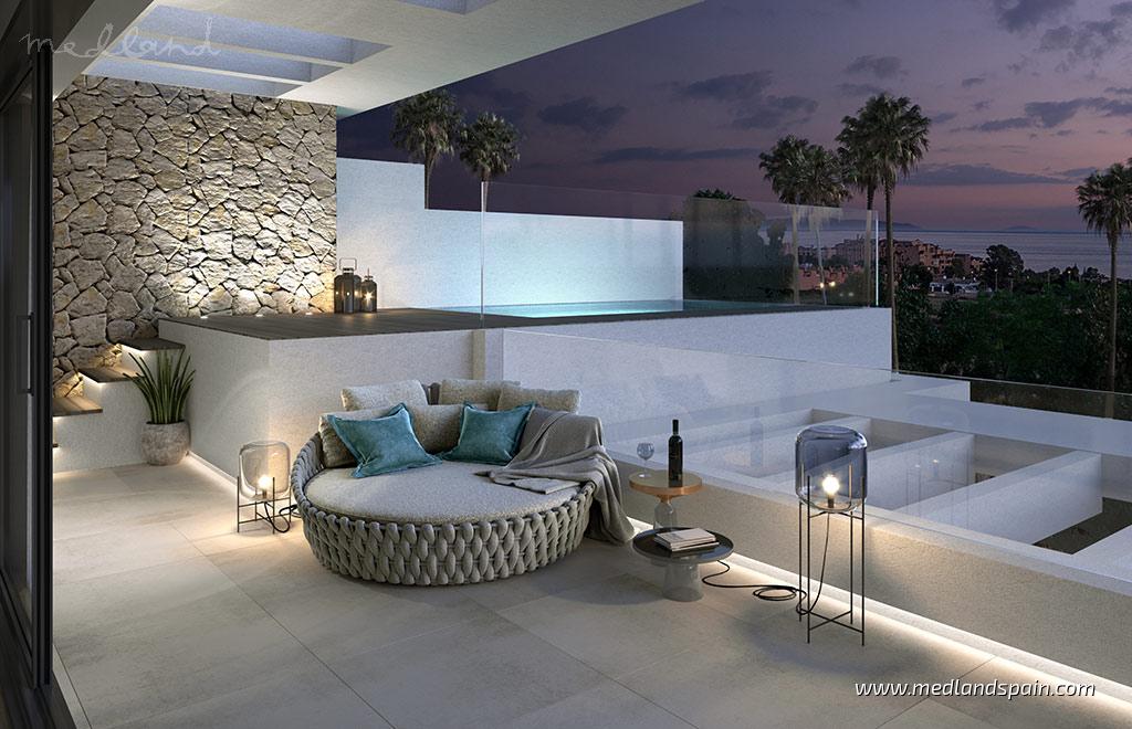 Huoneisto Estepona, Malaga, Espanja 3 makuuhuonetta, 184 m2 No. 151220