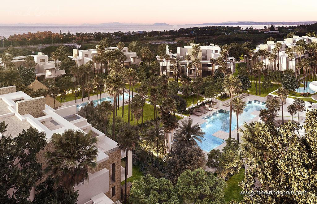 Huoneisto Estepona, Malaga, Espanja 3 makuuhuonetta, 184 m2 No. 151220