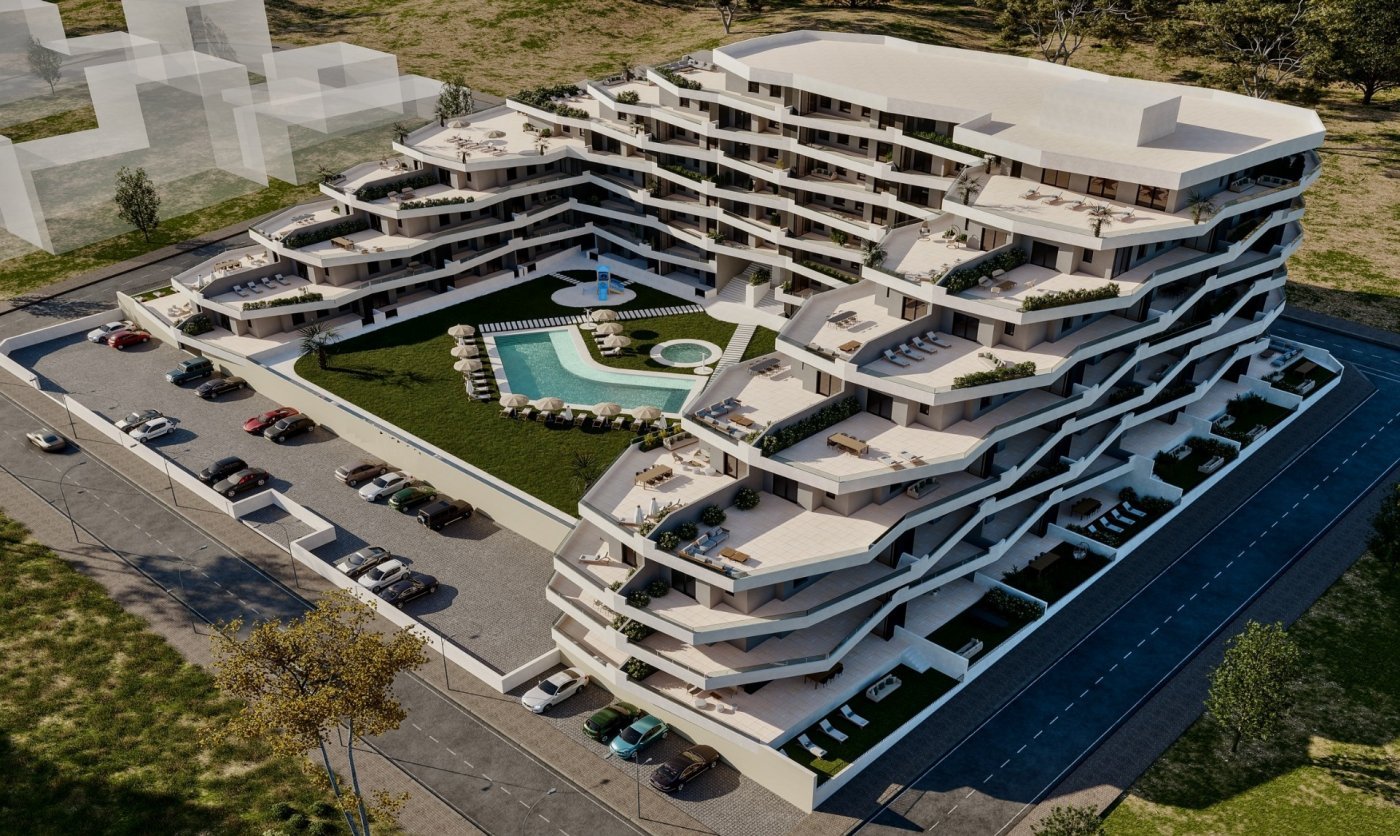 Apartment in San Miguel de Salinas, Alicante, Spain 3 bedrooms, 82 sq.m. No. 111388