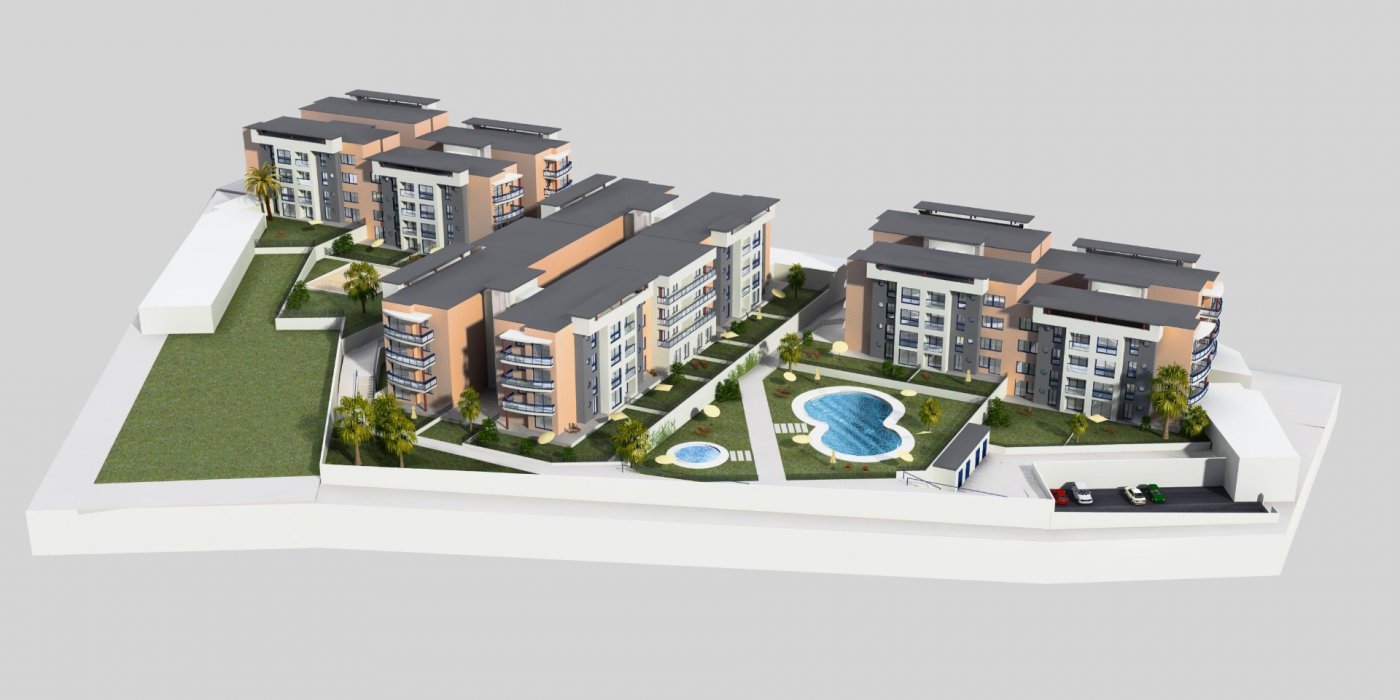 Penthäuser in Villajoyosa, Alicante, Spanien 3 Schlafzimmer, 98 m2 Nr. 111465