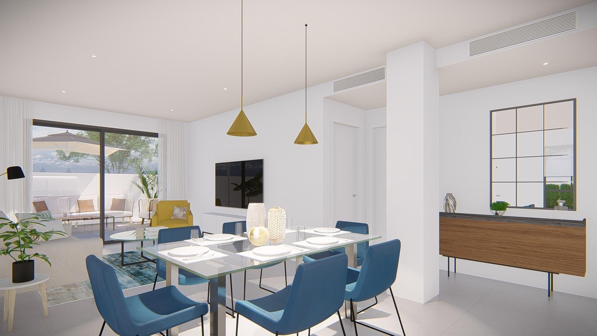 Penthäuser in Villajoyosa, Alicante, Spanien 3 Schlafzimmer, 98 m2 Nr. 111465