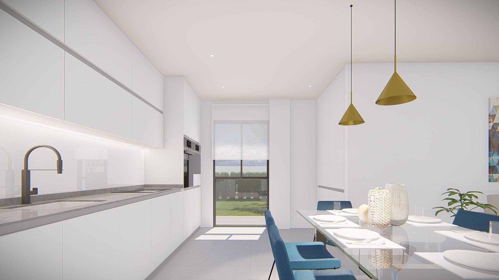 Penthäuser in Villajoyosa, Alicante, Spanien 3 Schlafzimmer, 98 m2 Nr. 111465