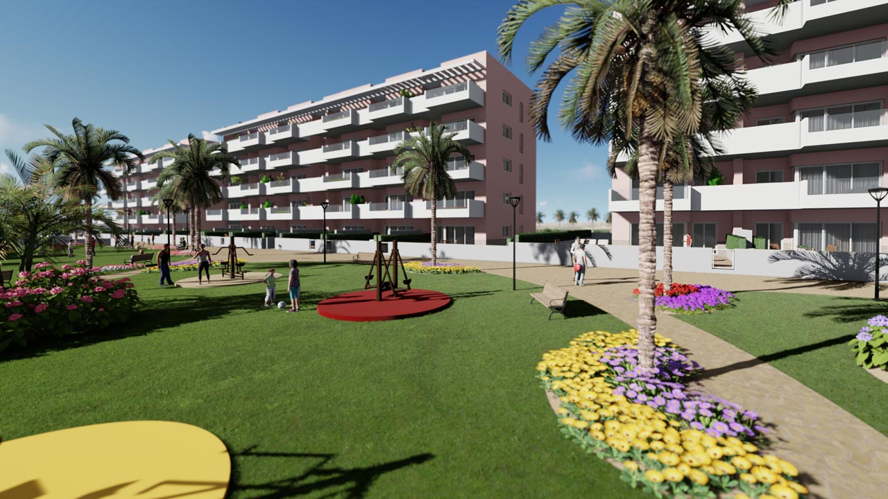 Appartamento a Guardamar del Segura, Alicante, Spagna 3 camere da letto, 103 mq. N° 101555