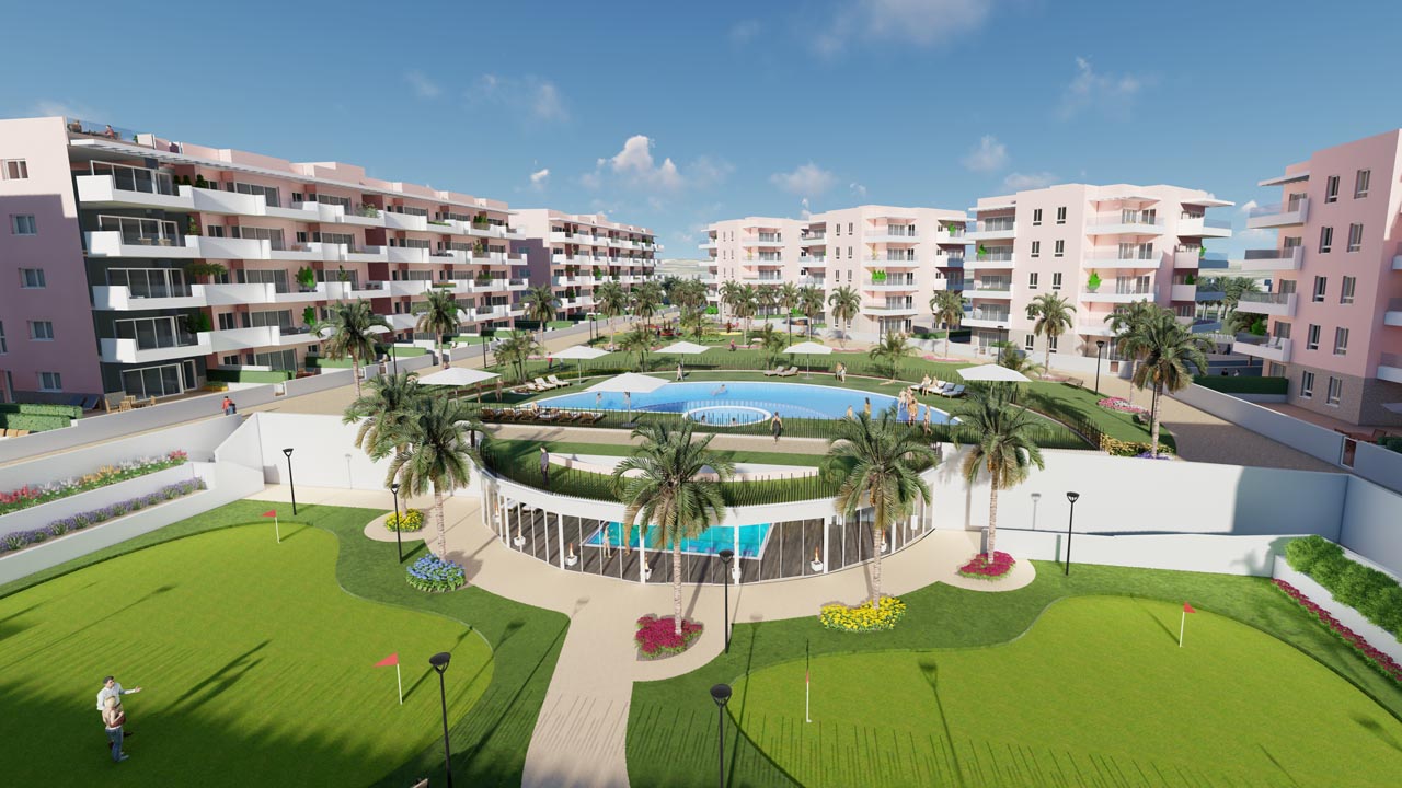 Appartamento a Guardamar del Segura, Alicante, Spagna 3 camere da letto, 103 mq. N° 101555