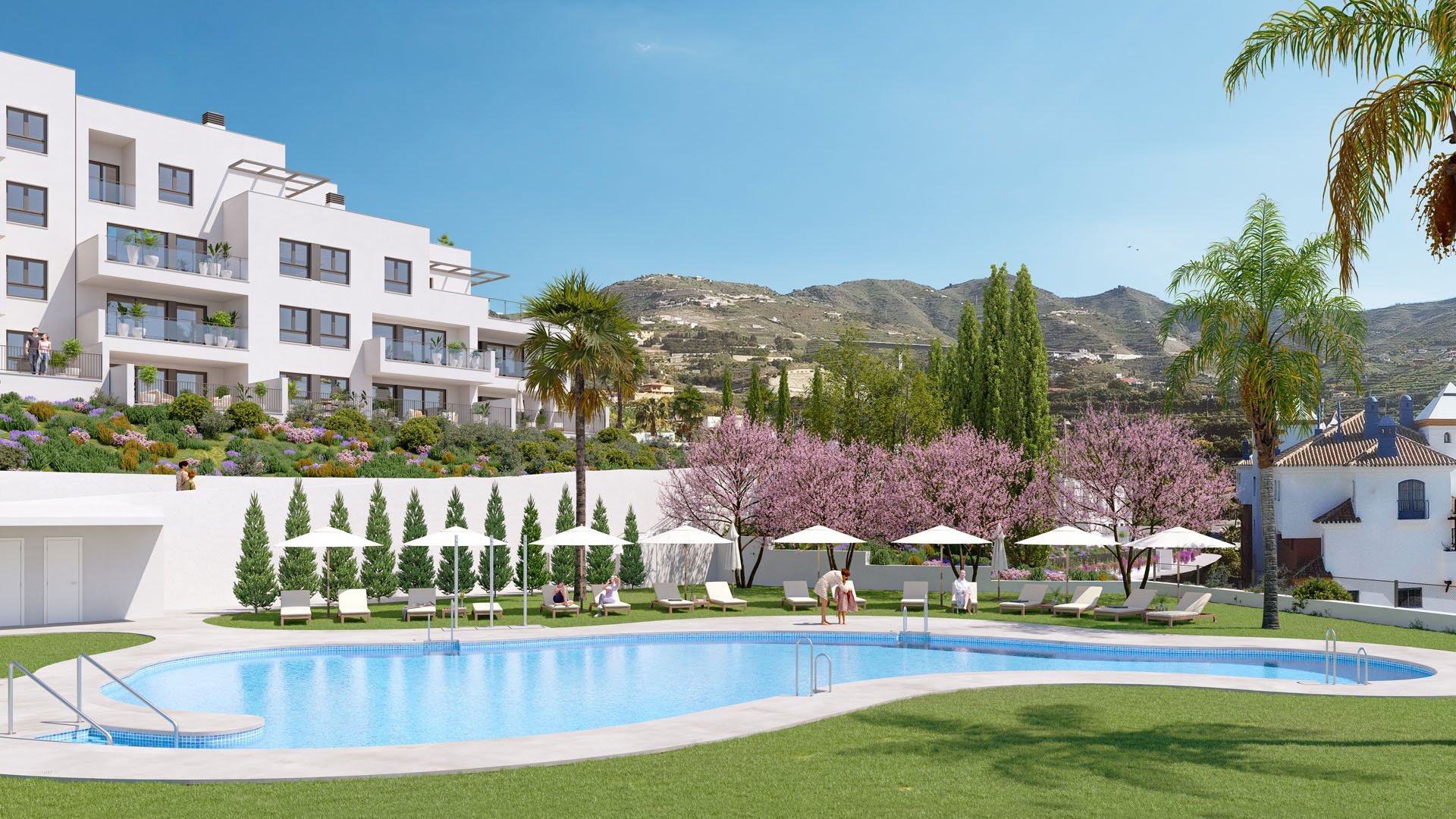 Apartament w Almunecar, Granada, Hiszpania 2 sypialnie, 133 mkw. nr 136019