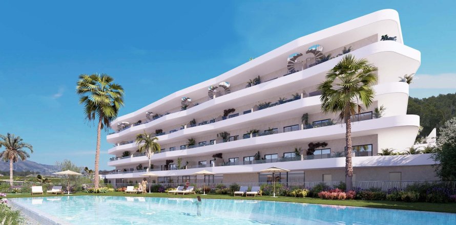 Huoneisto La Nucia, Alicante, Espanja 2 makuuhuonetta, 87 m2 No. 171441