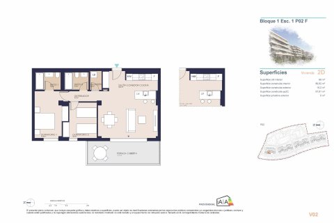 Huoneisto myytävänä Denia, Alicante, Espanja, 2 makuuhuonetta, 80 m2 No. 171444 - kuva 6