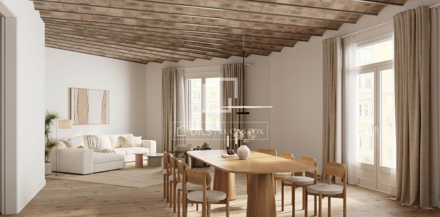 Lägenhet i Barcelona, Spanien 4 sovrum, 231 kvm. Nr. 150750