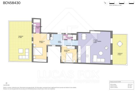 Penthouse w Barcelona, Hiszpania 103 mkw. nr 150752 – zdjęcie 7