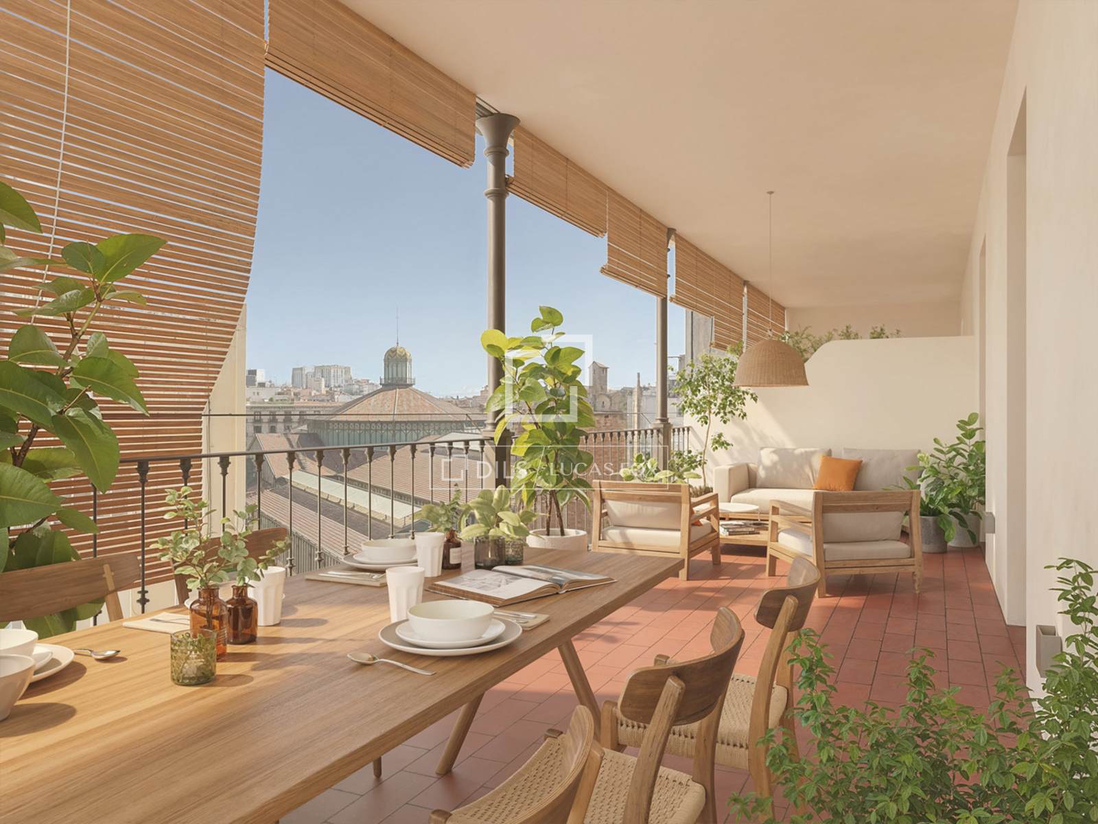 Penthouse à Barcelona, Espagne 103 m2 No. 150752