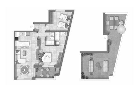 Layout 2 bedrooms, 135.81 sq.m. in OASIS GUARDAMAR in Guardamar del Segura, Spain No. 164809