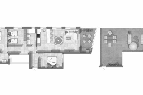 Layout 3 bedrooms, 185.05 sq.m. in OASIS GUARDAMAR in Guardamar del Segura, Spain No. 164811