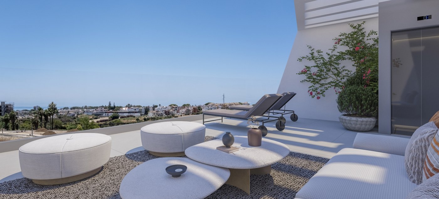 Duplex in Estepona, Malaga, Spain 3 bedrooms, 214 sq.m. No. 134983