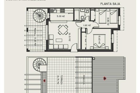 Bungalow zum Verkauf in Calpe, Alicante, Spanien 2 Schlafzimmer, 53 m2 Nr. 187168 - Foto 17