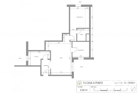 Apartament w Madrid, Hiszpania 2 sypialnie, 63 mkw. nr 195770 – zdjęcie 27