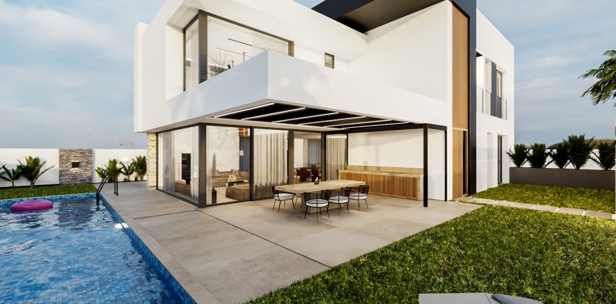 Villa in Orihuela, Alicante, Spain 4 bedrooms, 350 sq.m. No. 175293