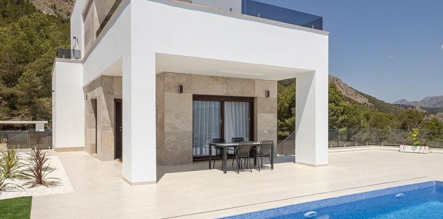 Villa in Polop, Alicante, Spain 3 bedrooms, 129 sq.m. No. 112624