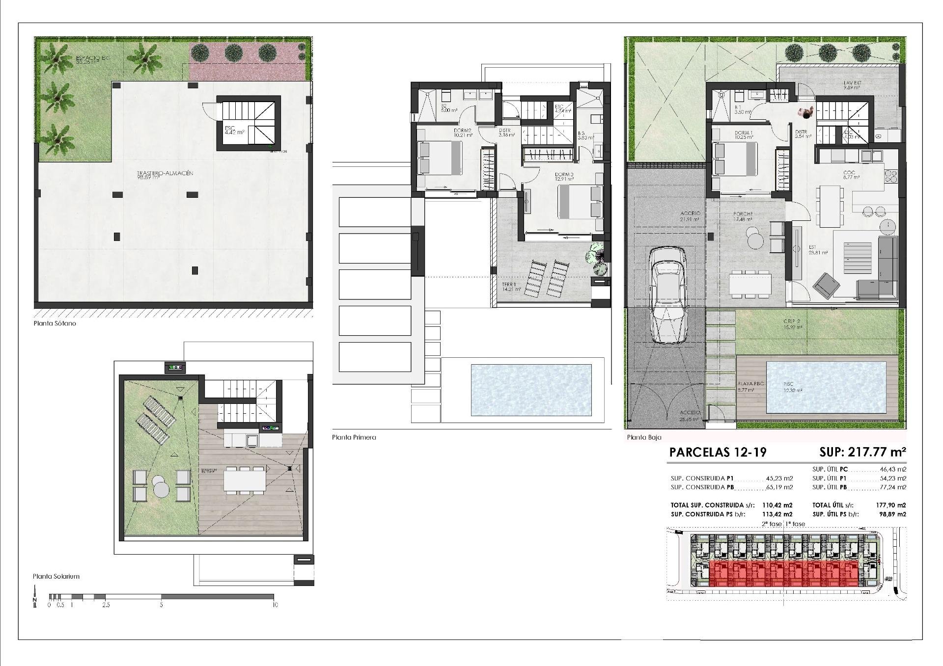Huvila Santa Rosalia, Murcia, Espanja 3 makuuhuonetta, 223 m2 No. 112630