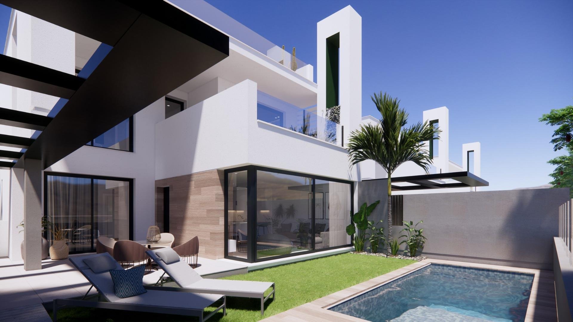 Huvila Santa Rosalia, Murcia, Espanja 3 makuuhuonetta, 223 m2 No. 112630