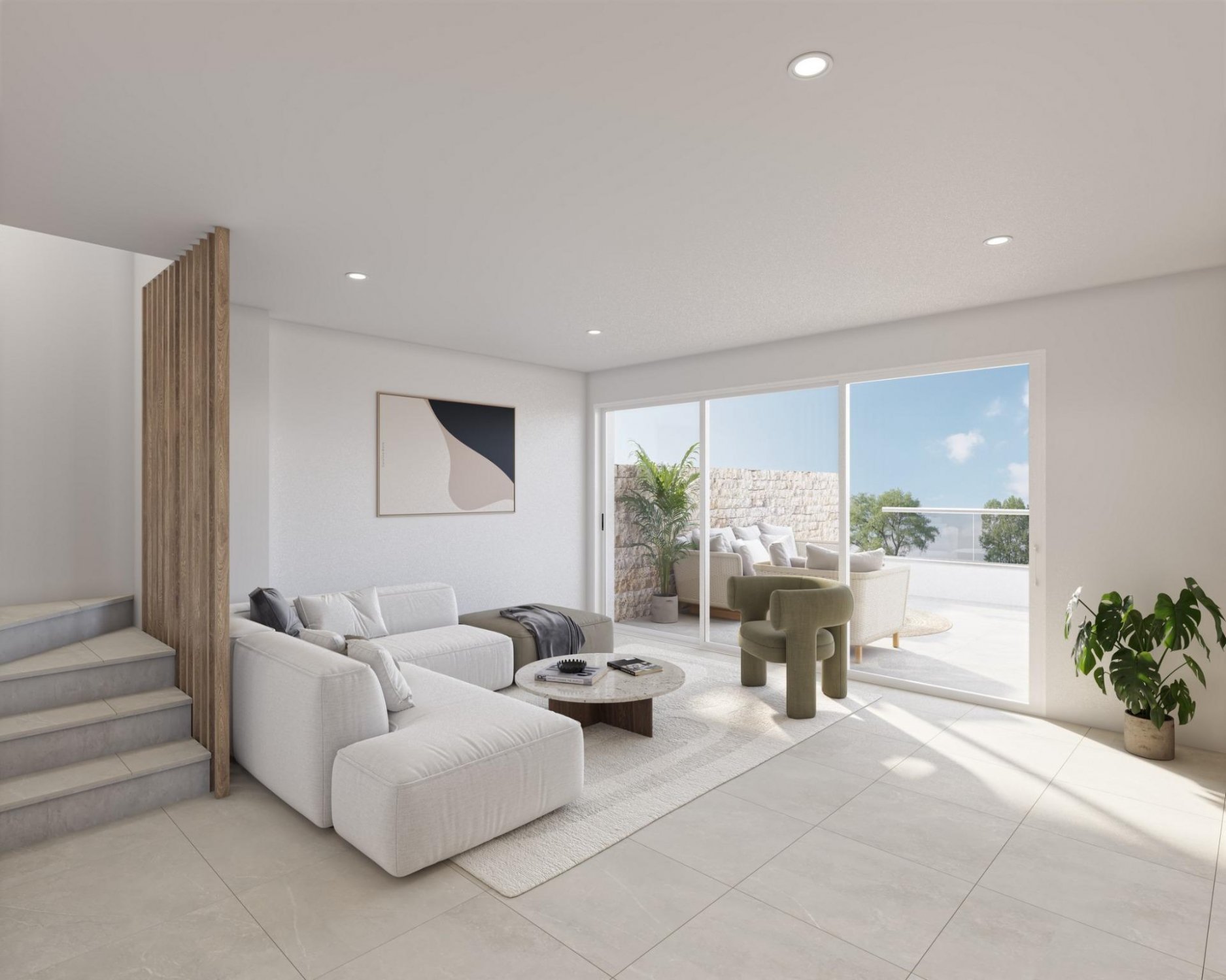 Bungalow i Pilar de la Horadada, Alicante, Spanien 3 sovrum, 91 kvm. Nr. 112634
