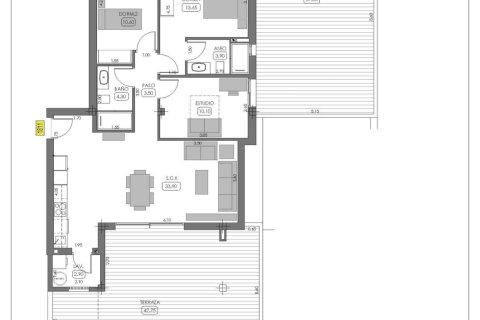 Bungalowi myytävänä Algorfa, Alicante, Espanja, 3 makuuhuonetta, 96 m2 No. 161189 - kuva 16