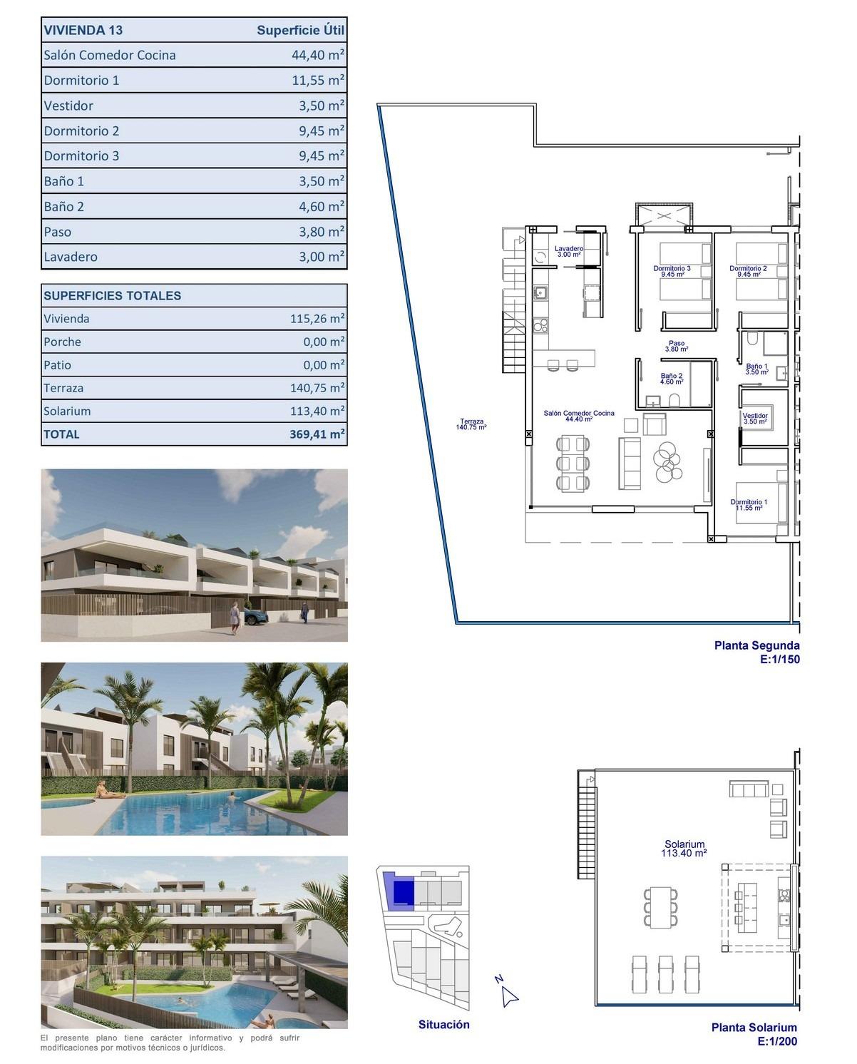 Apartment à Pilar de la Horadada, Alicante, Espagne 3 chambres, 115 m2 No. 161191