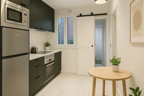 Apartamento en Barcelona, España 1 dormitorio, 36 m2 No. 191266