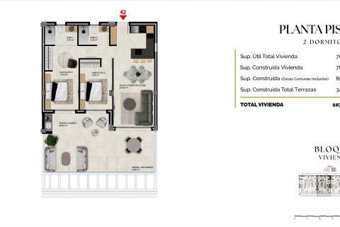 Appartamento in vendita a Finestrat, Alicante, Spagna 2 camere da letto, 78 mq. N° 190846 - foto 28
