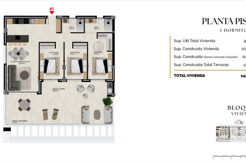 Appartamento in vendita a Finestrat, Alicante, Spagna 3 camere da letto, 105 mq. N° 190847 - foto 27