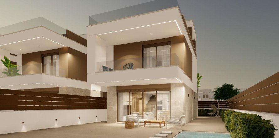 Villa en Pilar de la Horadada, Alicante, España 3 dormitorios, 124 m2 No. 170180