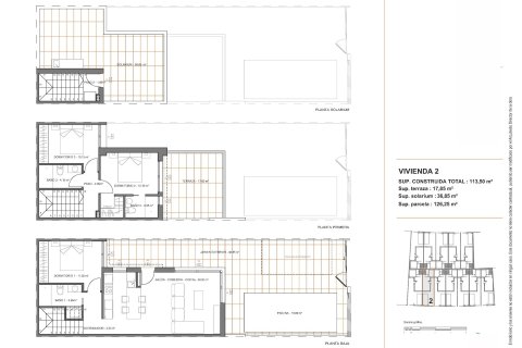 Villa en venta Santiago de la Ribera, Murcia, España 3 dormitorios, 113 m2 No. 137153 - foto 16